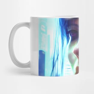 CYBER GIRL (Portrait) #003 Mug